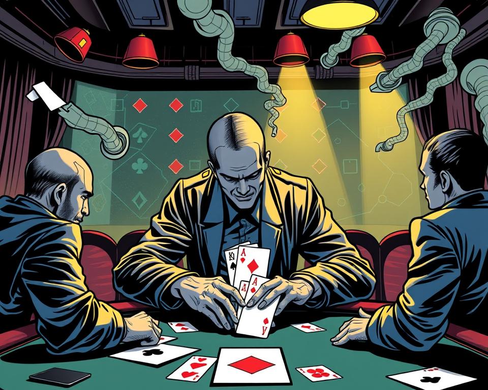 Hãy hình dung một trò chơi poker trực tuyến đòi hỏi sự tính toán và tư duy logic.