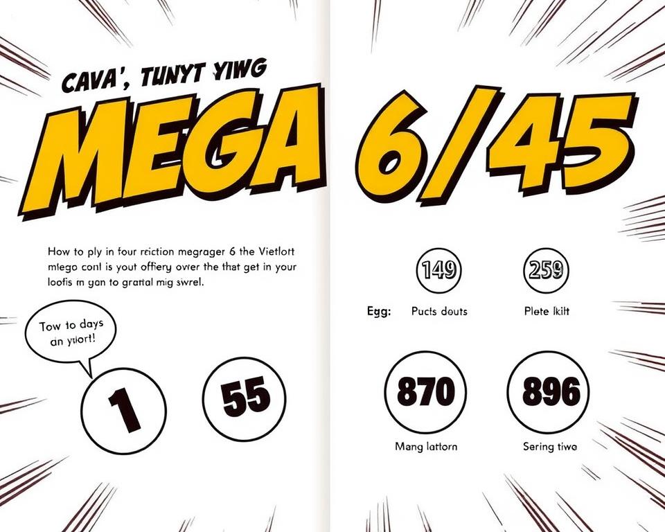 Hình ảnh minh họa cách chơi Vietlott Mega6/45